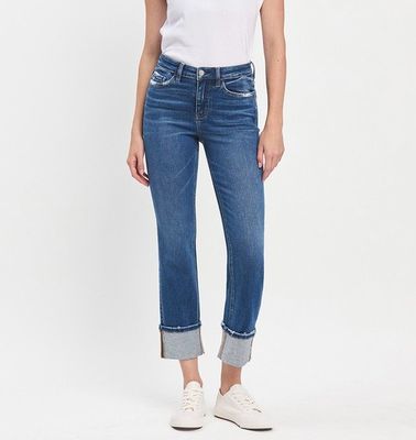 Imbue Hi Rise Slim Straight