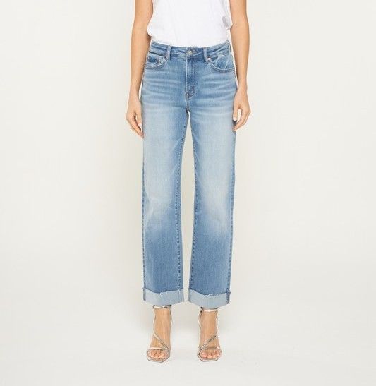 Queen Straight Cuffed Jean