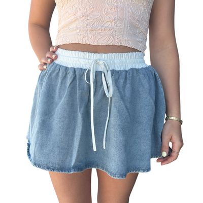 Kara Denim Skirt