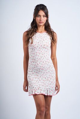 Ditsy Rose Bodycon Dress