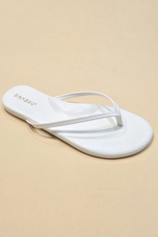 Simple Life Flip Flop-Wht
