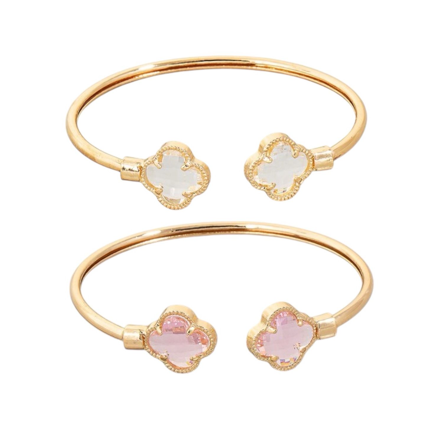 Duo Clover Cuff