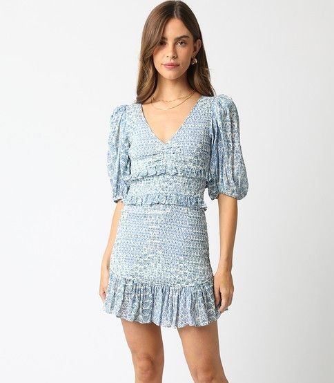 Daphny Smocked Dress