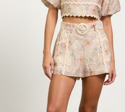 Paisley Rick Rack Short