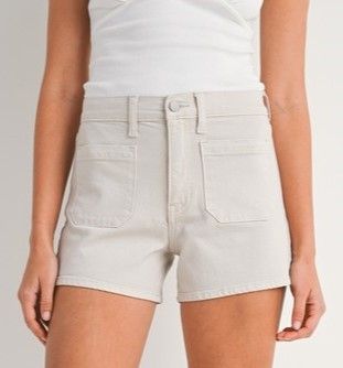 Patch Pocket Short-Tan