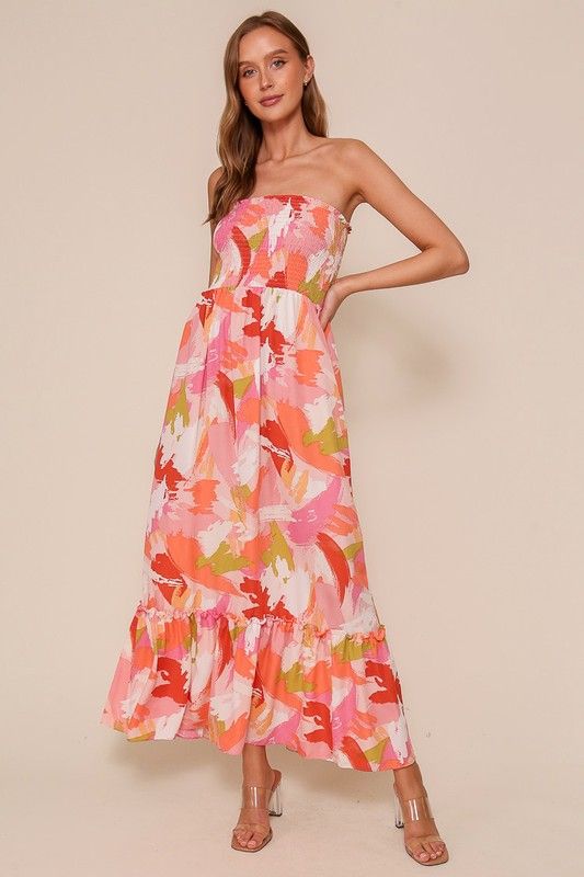 Vibrant Maxi Dress