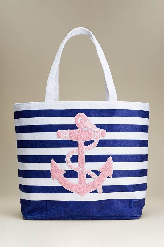 Stripe Anchor Bag