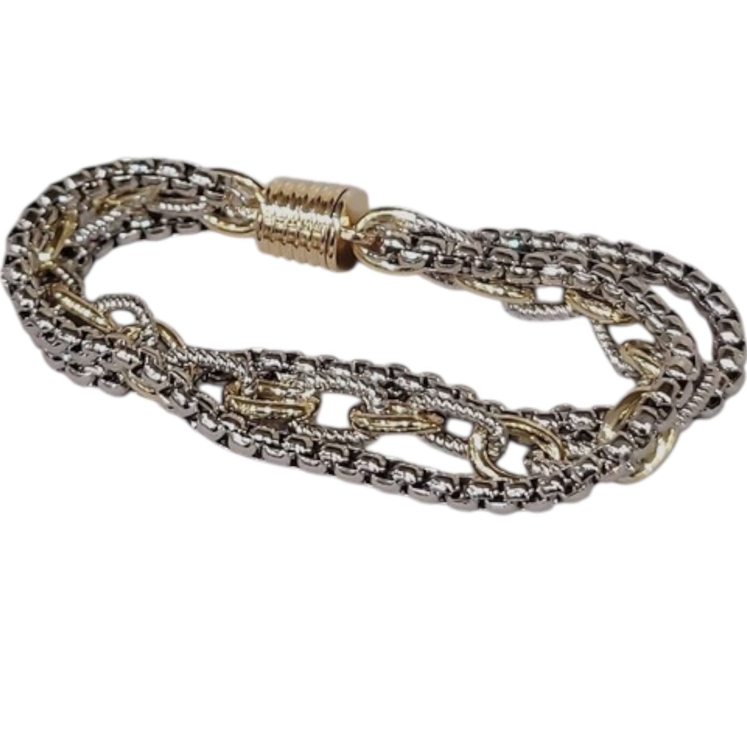 Three Strand Mix Bracelet