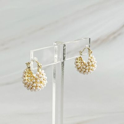 Pearly Cluster Hoops