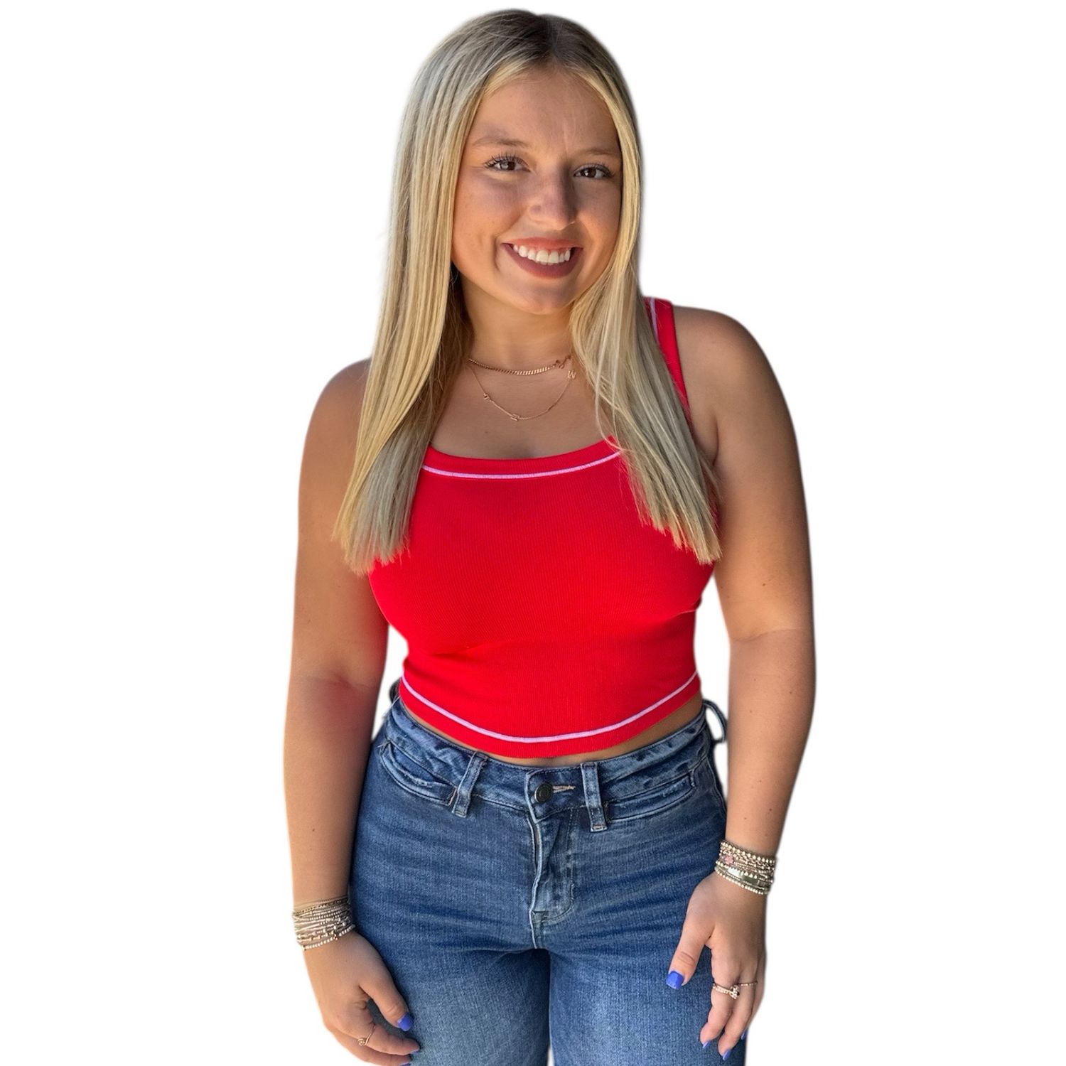 Piper Tank-Red
