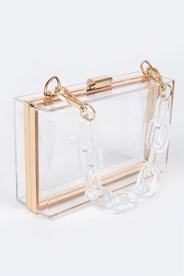 Clear Box Bag