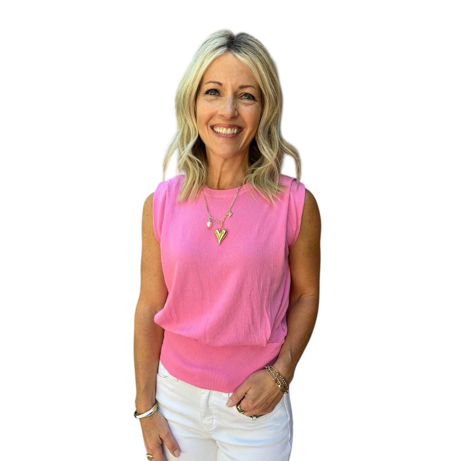 Molly Sweater-Pink