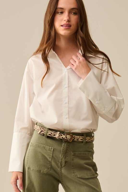 Wide Cuff Blouse