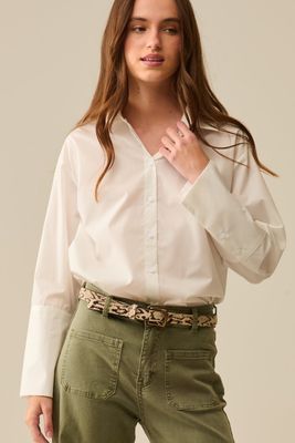Wide Cuff Blouse