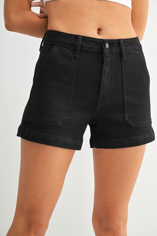 Mia Utility Short-Black