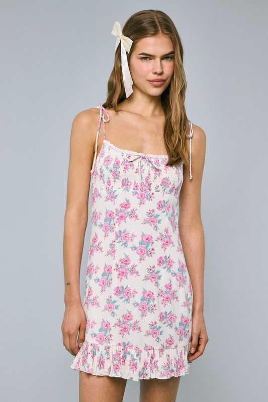 Brandy Pink Floral Dress