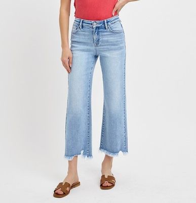 Katy Mid Rise Crop Straight
