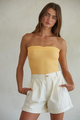 Orange Tube Top