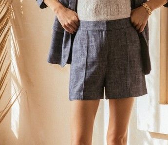 Cheri Chambray Shorts