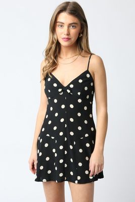 Laura Polkadot Dress