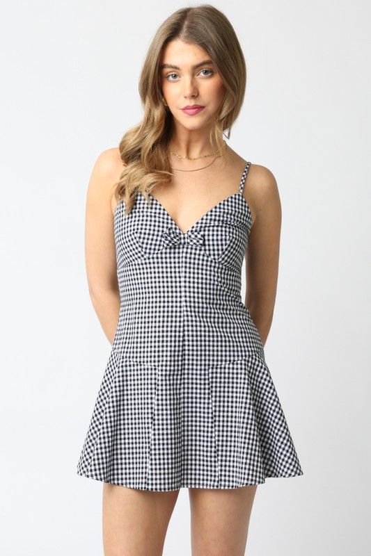 Amy Checkered Dress