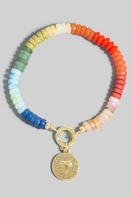 Candy Bead Charm Bracelet