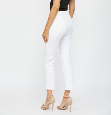 Tonwen Mid Rise Ankle Straight