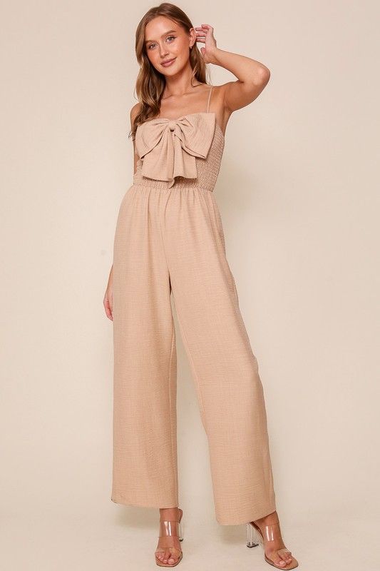 Bow Jumper-Oat