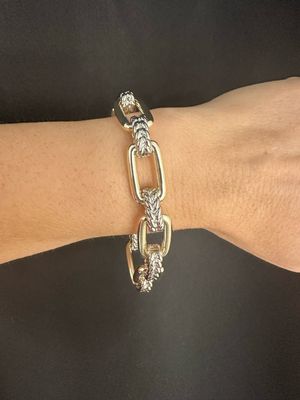 Mixed Big Link Bracelet