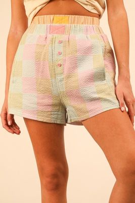 Boyfriend Boxers-Pink Mix