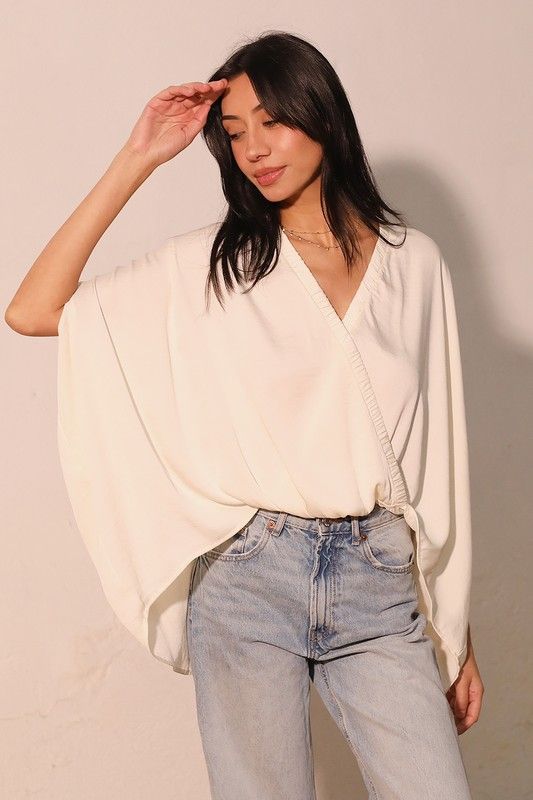 Criss Cross Flowy Top