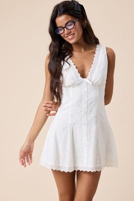 Gracie Eyelet Dress