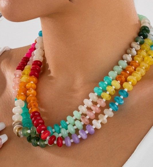 Acrylic Boho Necklaces
