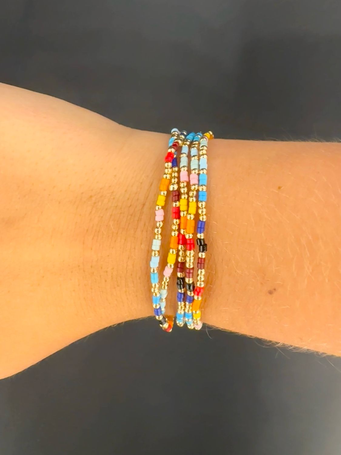 Rainbow Bracelet Set
