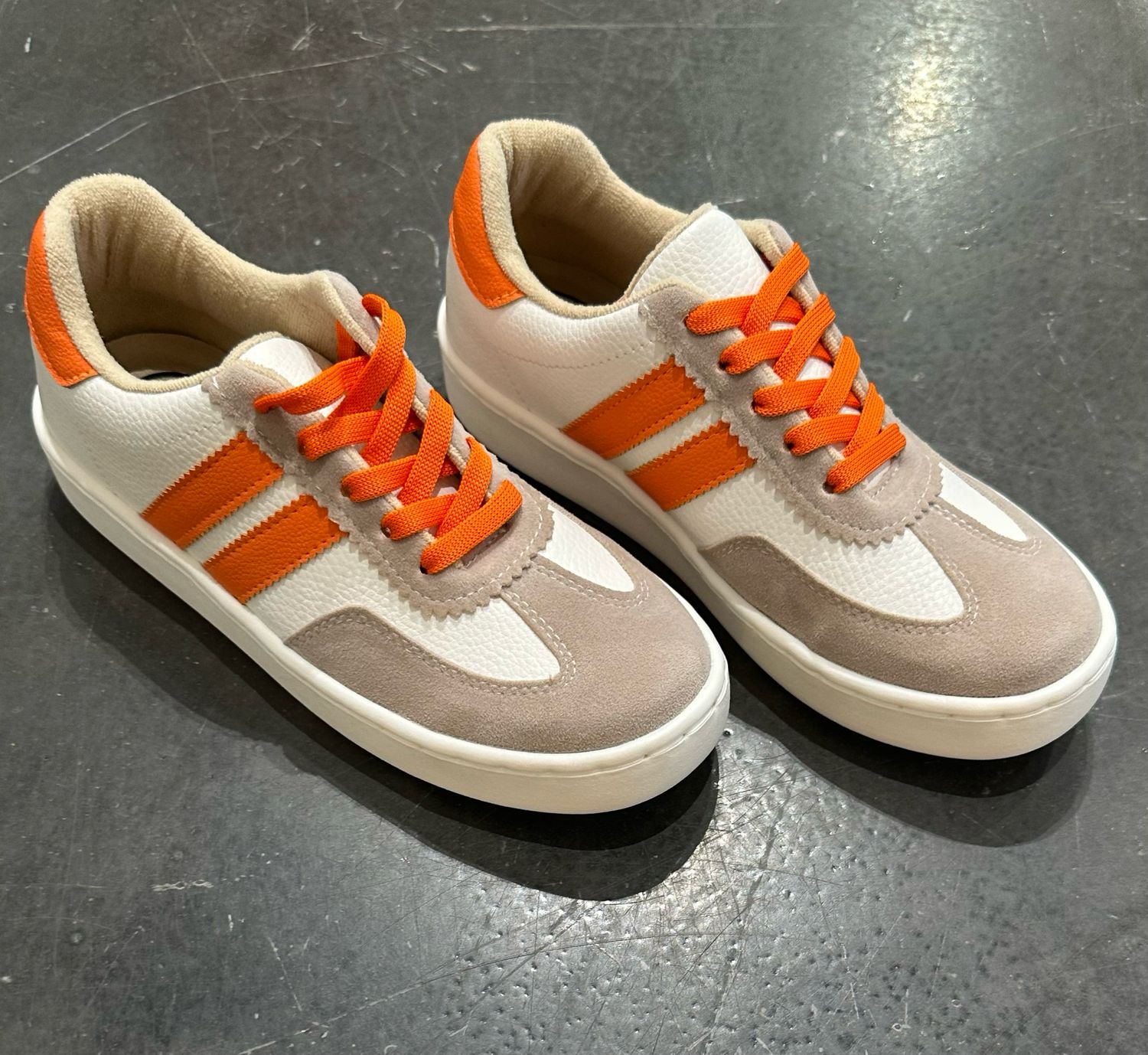 Orange Power Sneaker