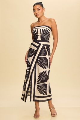 Rio Maxi Dress-Blk