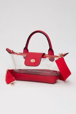 Clear L Champ Bag