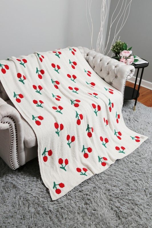 Red Cherry Blanket