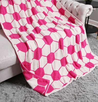 Soccer Blanket-Pink