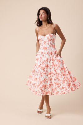Go Pokes Midi Dress
