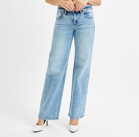 Sara Low Rise Wide Leg