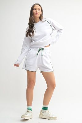 Piper Short Set-Green