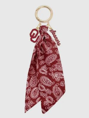 OU Scarf Bag Charm