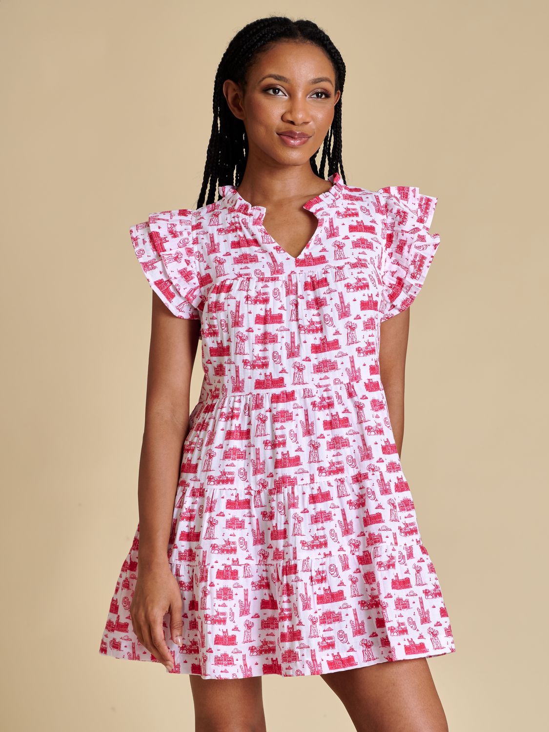 OU Toile Dress
