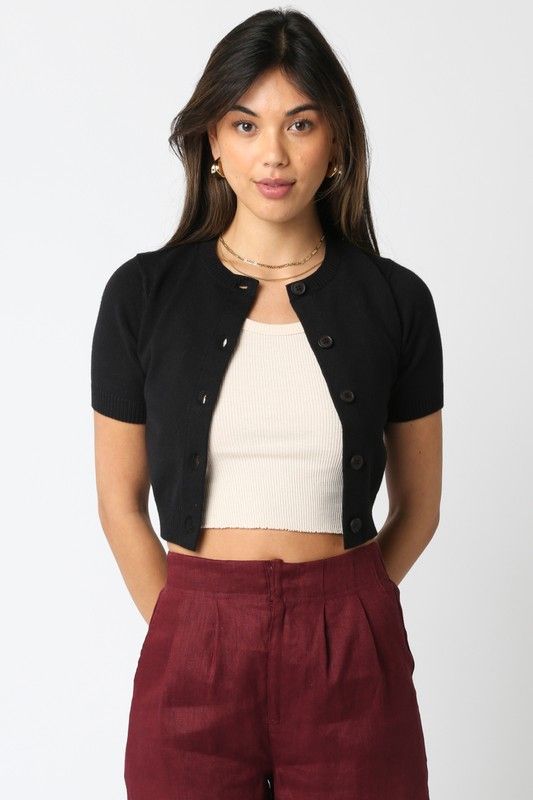 Brenna Cardi-Blk