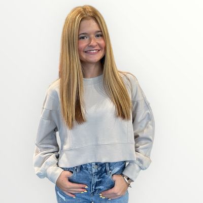Zoe Pullover-Stone