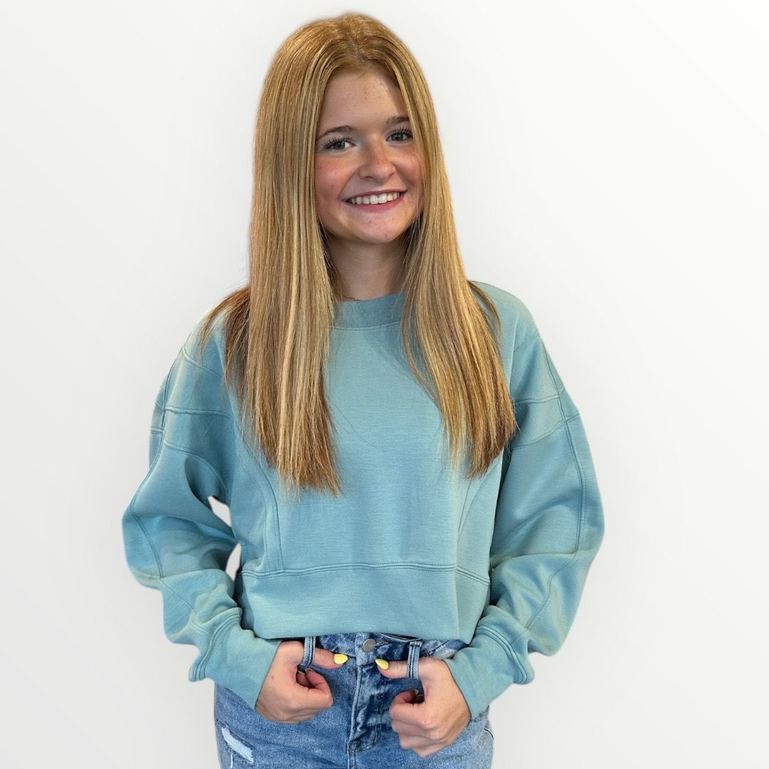 Zoe Pullover-Blue