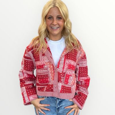 Bandana Quilted Jacket
