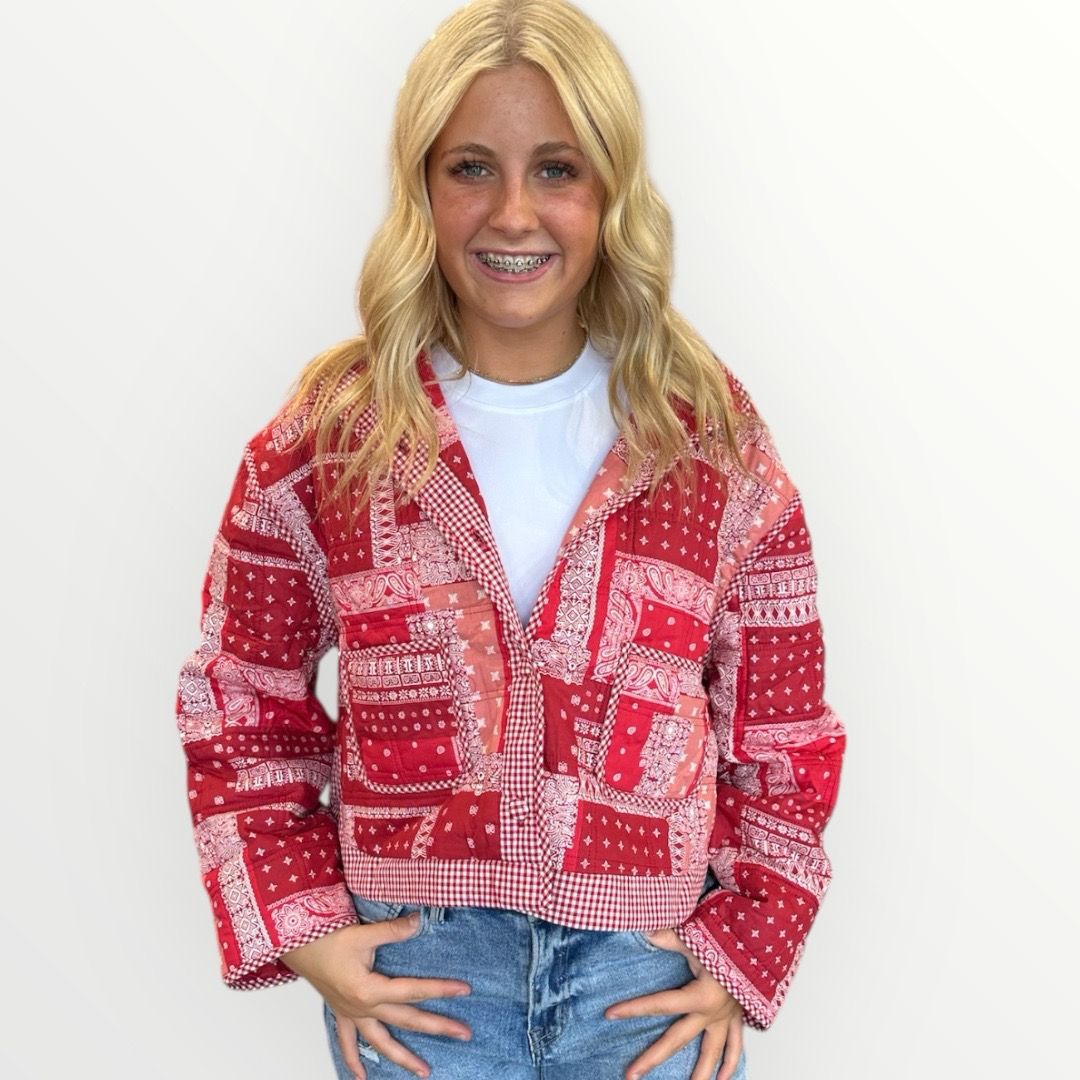 Bandana Quilted Jacket