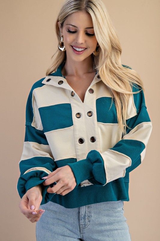 Rugby Grommet Top